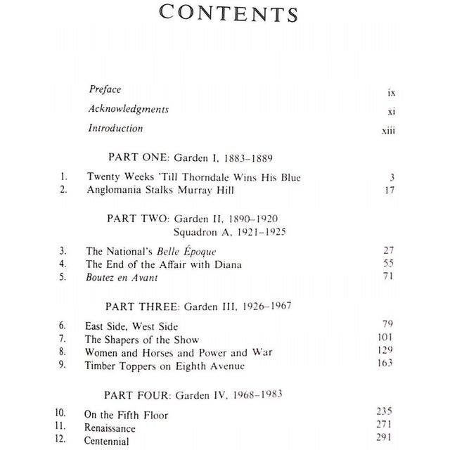 Traditional "The National Horse Show: A Centennial History 1883-1983" 1985 Sprague, Kurth For Sale - Image 3 of 12