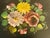 1940s American Folk Art Style Handpainted Tole Tray For Sale In Miami - Image 6 of 6
