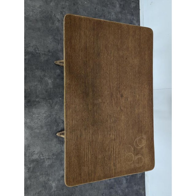 Bamboo and Rattan Desk For Sale - Image 3 of 6