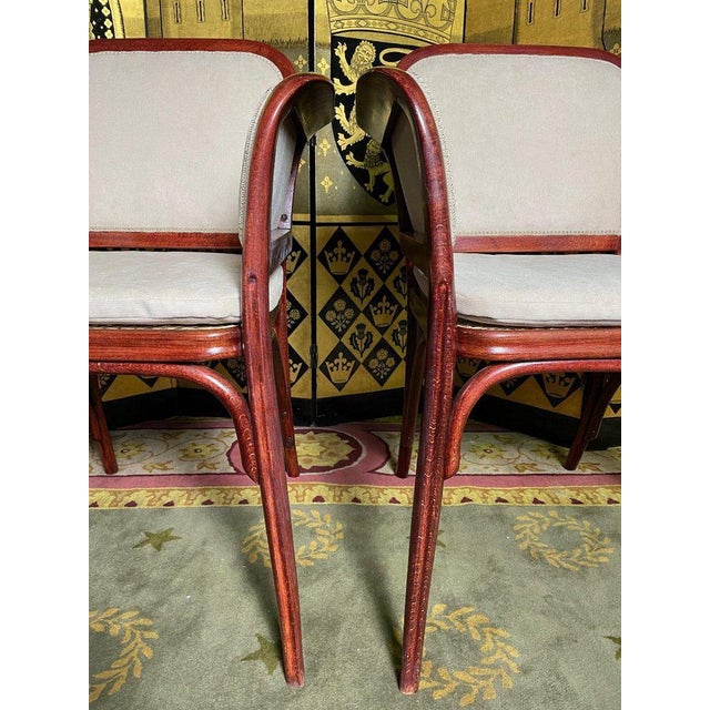 Set of Armchairs from Thonet For Sale - Image 9 of 11