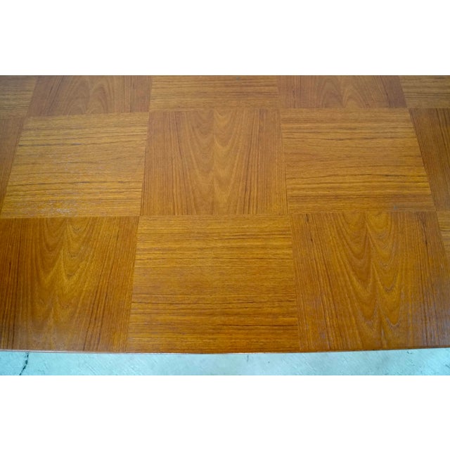 1960’s Mid-Century Danish Modern Teak Coffee Table For Sale - Image 10 of 12