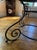 Rustic Round Hammered Tin Table For Sale - Image 3 of 5