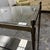 Hollywood Regency Metal + Glass Console Table, Vintage For Sale - Image 10 of 12