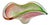 Mid-Century Murano Pastel Swirls Zanfirico Organic Form Bowl For Sale