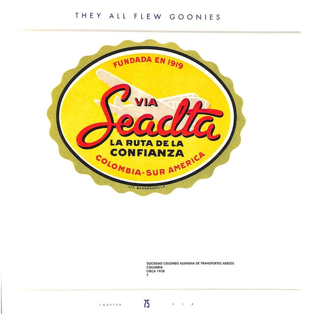 "En Route Label Art From the Golden Age of Air Travel" 1993 Johnson, Lynn & O'leary, Michael For Sale - Image 4 of 12