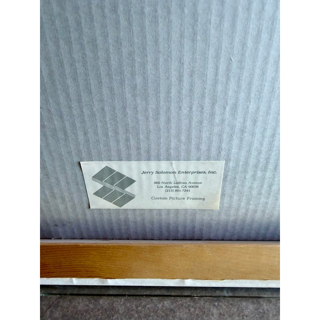 Alexander Calder 1977 National Gallery of Art Exhibition Poster Custom Acrylic Box Frame Jerry Solomon La For Sale - Image 12 of 16
