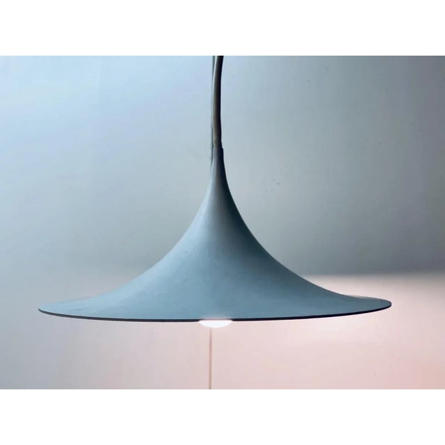 Small White Semi Ceiling Lamp by Claus Bonderup & Torsten Thorup for Fog & Mørup, 1960s For Sale - Image 17 of 18