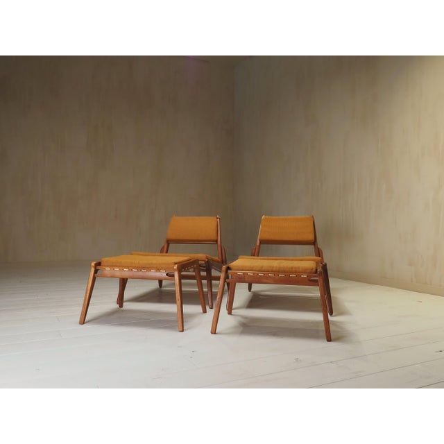 Vintage Hunting Chairs by Heinz Heger for PGH, 1960s, Set of 4 For Sale - Image 9 of 18