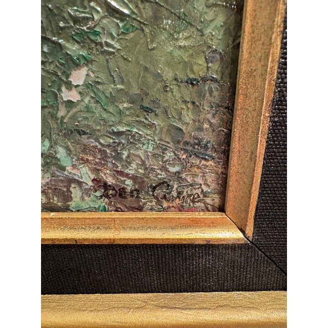 Wood Ben Carré (1883–1978), Mid-Century California Landscape Painting For Sale - Image 7 of 10