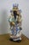 3 Ceramic Fu Lu Shou Star Gods Good Fortune Prosperity Longevity Statues 23" For Sale - Image 4 of 16