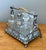 Vintage 19th Century Sheffield Bamboo Plate Cruet Set of 7 For Sale - Image 12 of 12