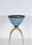 This striking studio art pottery bowl on a wooden stand, is by noted british potter catriona mcleod (born 1946), known for...