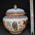 Pair of Chinese Famille Rose Porcelain Covered Jars With Five Oxen Motif For Sale In Los Angeles - Image 6 of 9