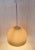 Vintage German Ceiling Lamp with Beige Plastic Shade, 1970s For Sale - Image 3 of 7