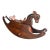Vintage Late 20th Century Handcrafted Solid Cherry Wood Child’s Rocking Horse For Sale