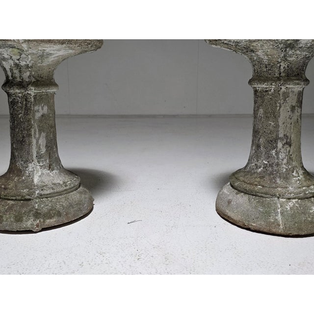 1970s French Cast Concrete Stool or Side Tables, 1970s, Set of 4 For Sale - Image 5 of 9