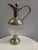 Vintage French Glass and Pewter Teapot by Les Étains Du Manoir, Paris, 1950s For Sale - Image 4 of 4