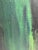 1968 Signed Abstract Figurative Painting in Navy & Emerald Green For Sale - Image 4 of 12