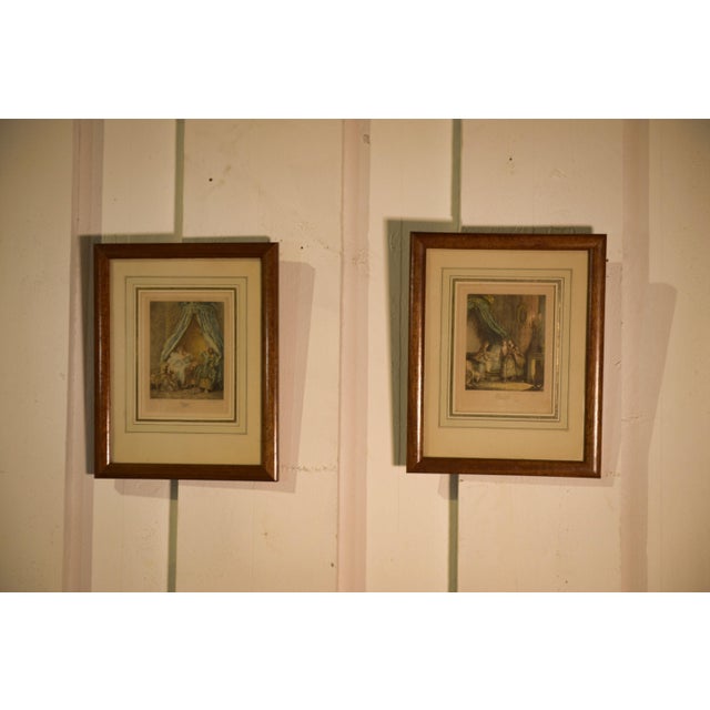 Sigmund Freudenberger, The Rising and the Setting of the Sun, 1800s, Paper, Set of 2 For Sale - Image 11 of 11