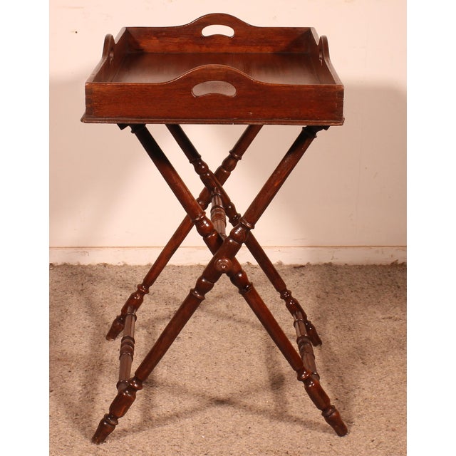 Antique Butler Tray, 1800s For Sale - Image 6 of 10
