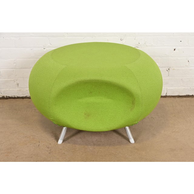 Herman Miller Modern Pebble Scalloped Stool or Ottoman by Allermuir For Sale - Image 4 of 10