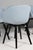 Black Model AAC22 Dining Chairs in Fabric and Black Stained Oak, 2010s, Set of 4 For Sale - Image 8 of 9