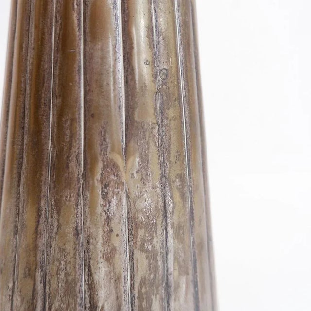 Silver Large Candleholder with Four Arms For Sale - Image 8 of 16