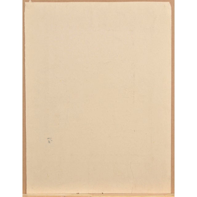 Albert Goltjakov, Street Corner, 1957, Monotype For Sale - Image 4 of 5