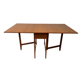 Mid-Century Modern Extending Dining Table from Schrieber Furniture, 1960s For Sale