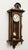 Antique German Mechanical Wooden Wall Clock with pendulum In his juice! Step back in time with this breathtakingly...