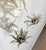 Vintage Florida Regency White Lacquered Palm Tree & Monkey Candle Wall Sconce For Sale - Image 10 of 11