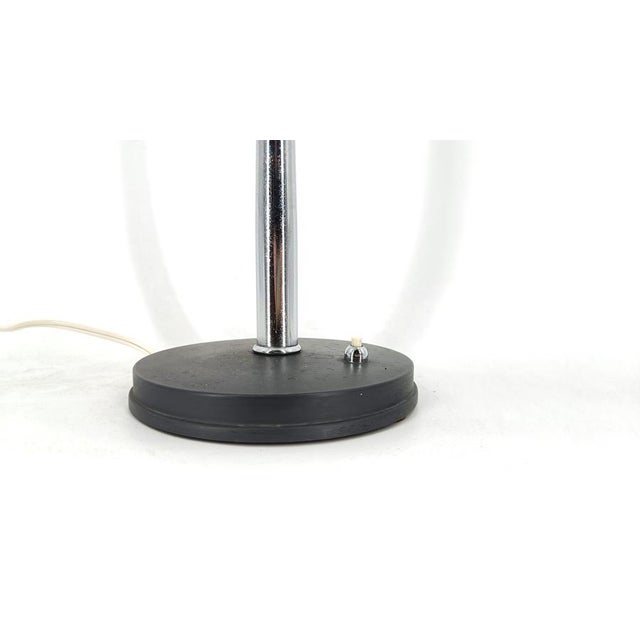 Black Vintage Desk Lamp by Louis Kalff for Philips, 1960s For Sale - Image 8 of 12