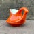 Ceramic Vintage Mid-Century Modern Orange Speckle Creamer For Sale - Image 7 of 11