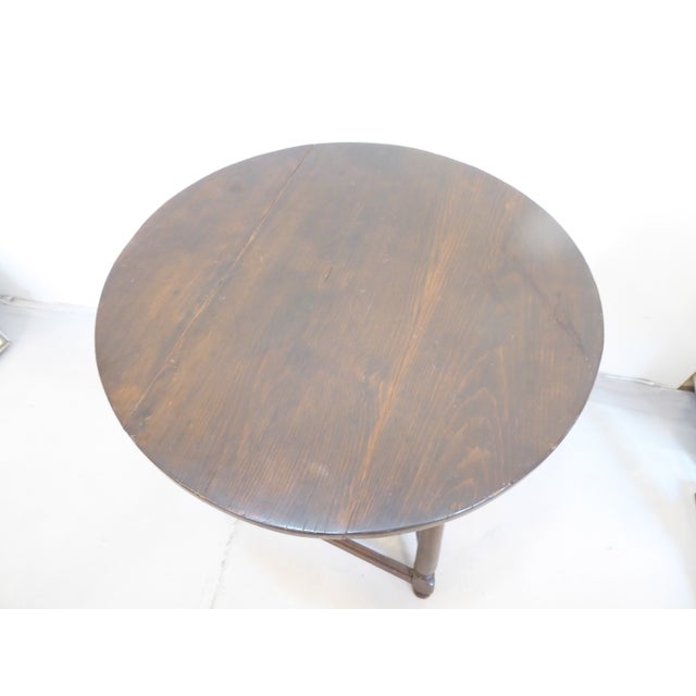 English Antique Cricket Table For Sale - Image 3 of 5