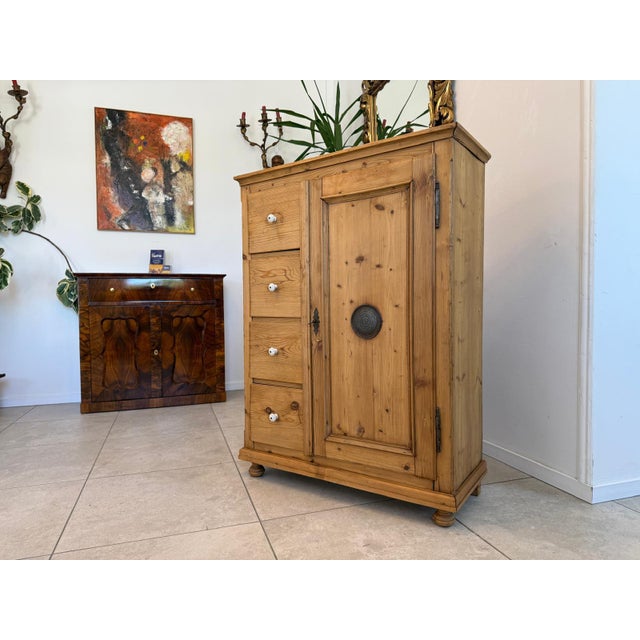 Biedermeier Bread Cupboard For Sale - Image 17 of 17
