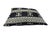African Custom Made Black and White Kente Cloth Pillow 24" For Sale In New York - Image 6 of 7