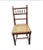 1910s Set of 5 Early 20th C. French Henry II Oak and Cane Seat Dining Chairs For Sale - Image 5 of 10