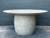 Vintage Boho Textured Pedestal Dining Table For Sale - Image 4 of 11