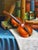 Heather European Still Life Oil Painting, Signed For Sale - Image 9 of 12