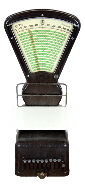 Large Bakelite Grocery Scale, 1930s