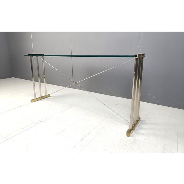 Console Table by Peter Ghyczy, 1970s For Sale - Image 9 of 12
