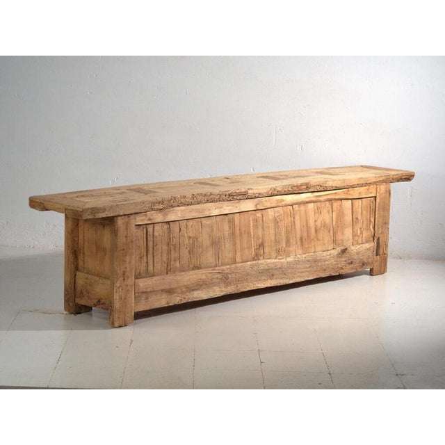 Antique Carved Pine Sideboard For Sale - Image 14 of 16