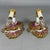 20th Century Wall Lamps in Limoges Porcelain and Gold, France, Set of 2 For Sale - Image 5 of 12
