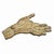 Pair of Italian Bronze Brutalist Hands For Sale - Image 11 of 11