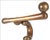 Andreas (Andy) F. Loewy (American, 20th century), "Playtime," bronze abstract sculpture, signed and dated 1983 on the...