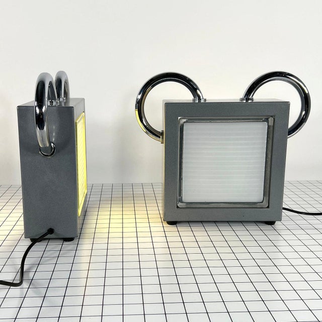 Bieffeplast Topolino Table Lamp by Matteo Thun for Bieffeplast, 1980s For Sale - Image 4 of 10