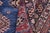 Textile Boho Chic Rustic Super Kazak Blue/Red Wool Rug - 11'8'' X 15'6'' For Sale - Image 7 of 10