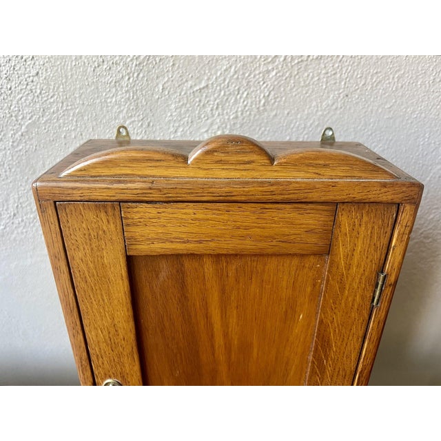 Vintage Wooden Medicine Cabinet, 1950s For Sale - Image 4 of 8