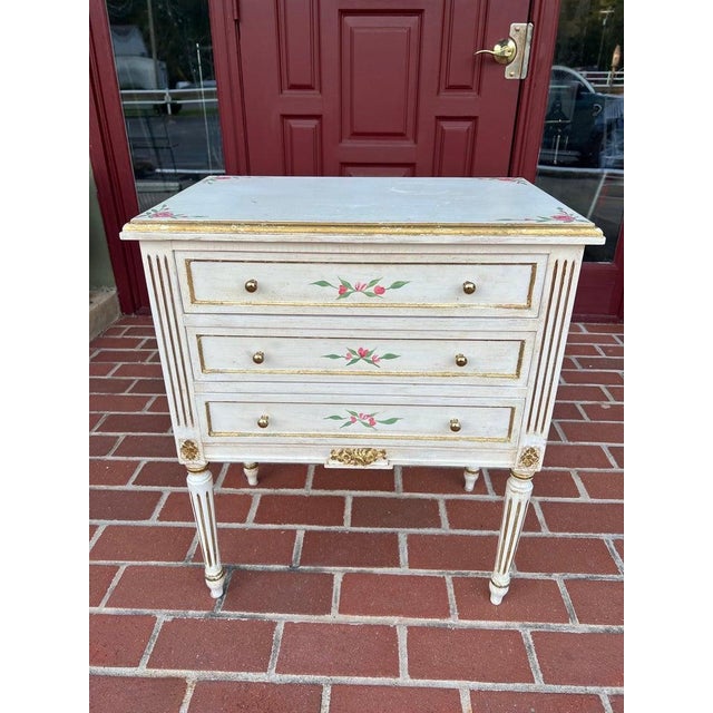 1950s 1950s Petite French Style Chest of Drawers For Sale - Image 5 of 8