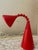 Mid-Century Modern 1990s Ikea Postmodern Fryebo Red Flexible Led Table Lamp For Sale - Image 3 of 8